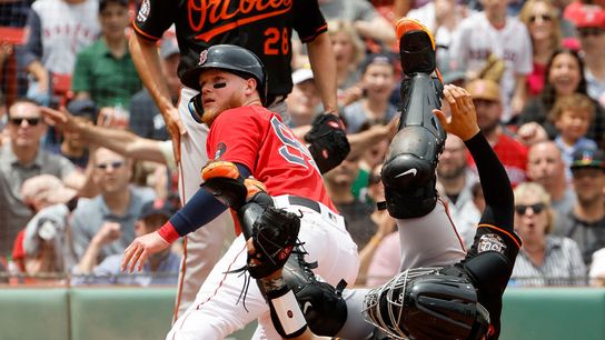 Final: (Game 1) Red Sox 5, Orioles 3  taken at Fenway Park  (Red Sox)